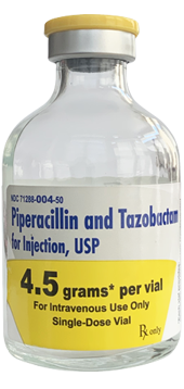 Piperacillin and Tazobactam for Injection, USP 4.5 g 